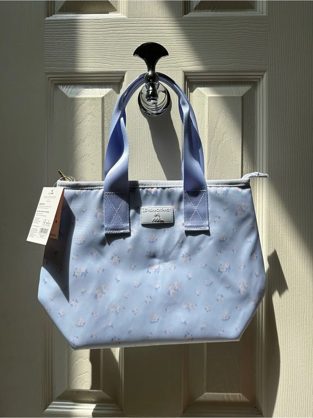 LoveShackFancy x Target - Yoobi Everblooming Rosettes Ditsy Lunch Tote Bag